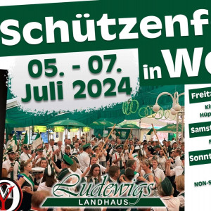 Schützenfest in Wehe bei Ludewigs Landhaus mit DJ Charlie